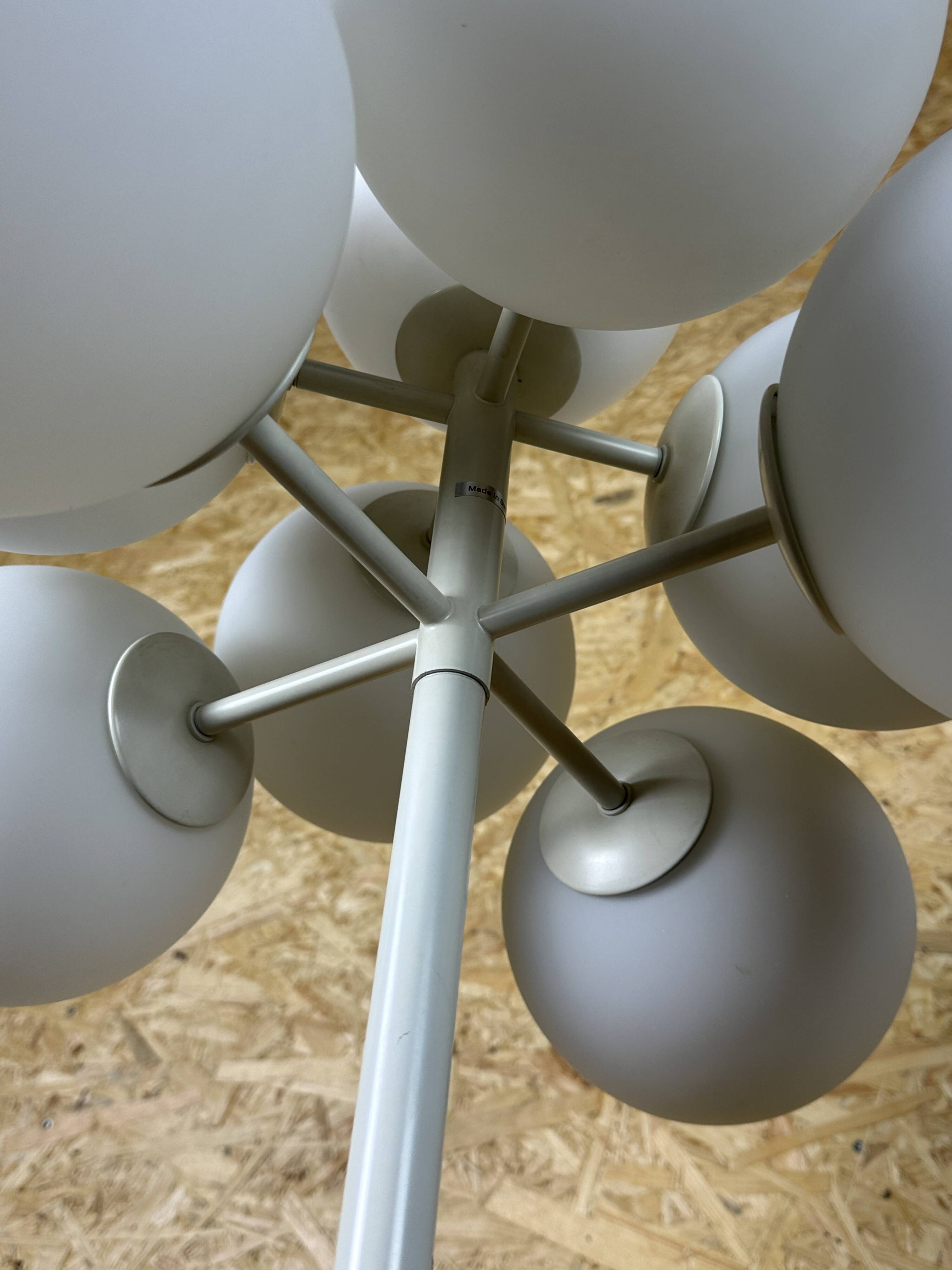 60s 70s floor lamp ball lamp by ER Nele for Temde Leuchten Switzerland