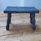 Tabouret ou repose pieds shabby