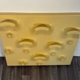 Porte-manteau en plaques par De Pas, D'Urbino & Lomazzi pour Longato, Italie, 1967