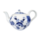 Czech teapot 50 years blue onion