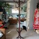 Porte manteau perroquet