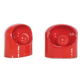 Set of Ceramic Table Lamps by Marcello Cuneo for Gabbianelli, 1960s