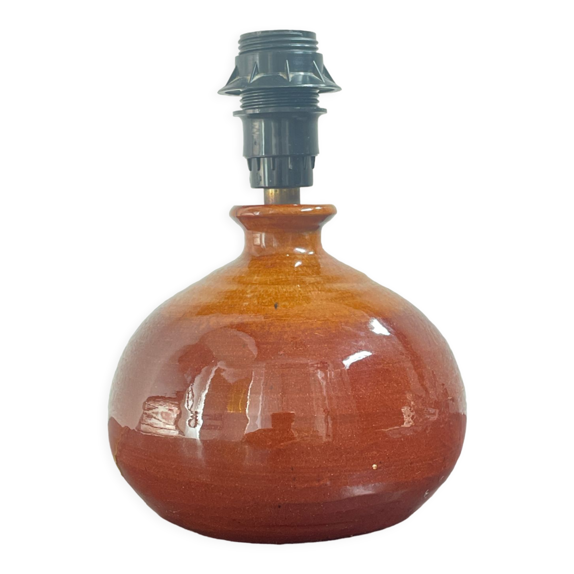 Lampe vintage 1970 en grès