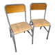 Paire de chaises bienaise des ptt