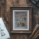 Original lithograph on algae