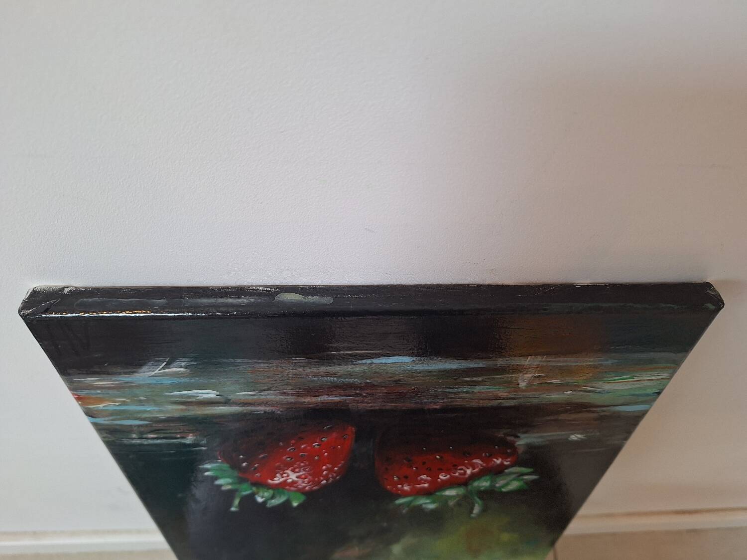 Gouache painting on canvas