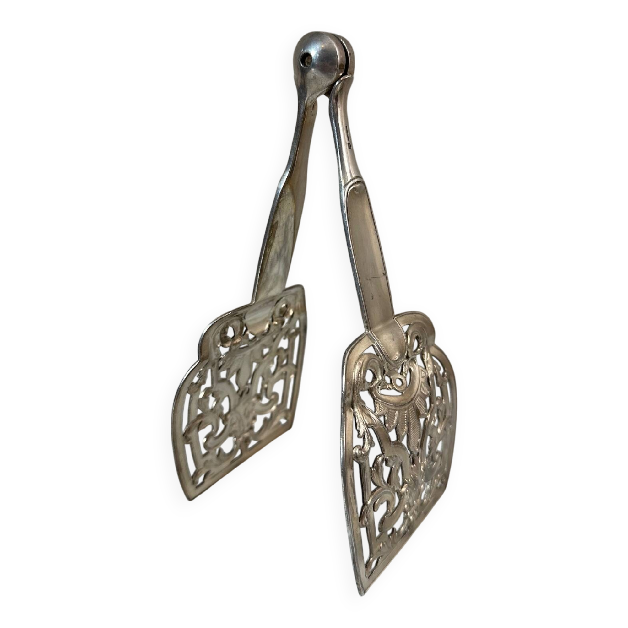 Christofle asparagus tongs