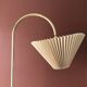 Vintage e-reader floor lamp