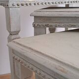 Exotic wood nesting tables
