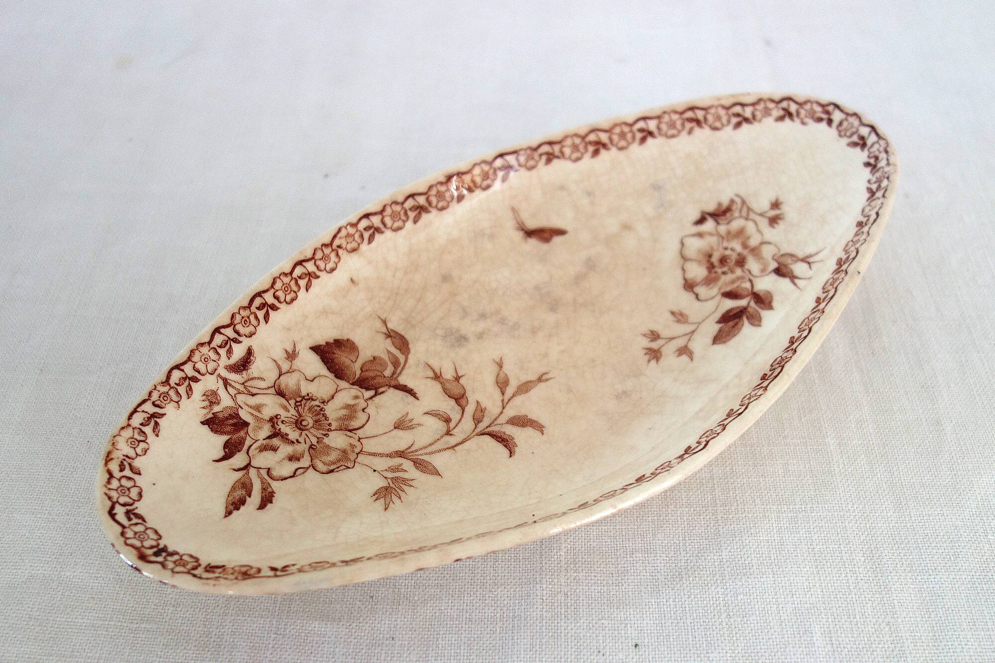 Ravier iron earth Gien model May around 1900