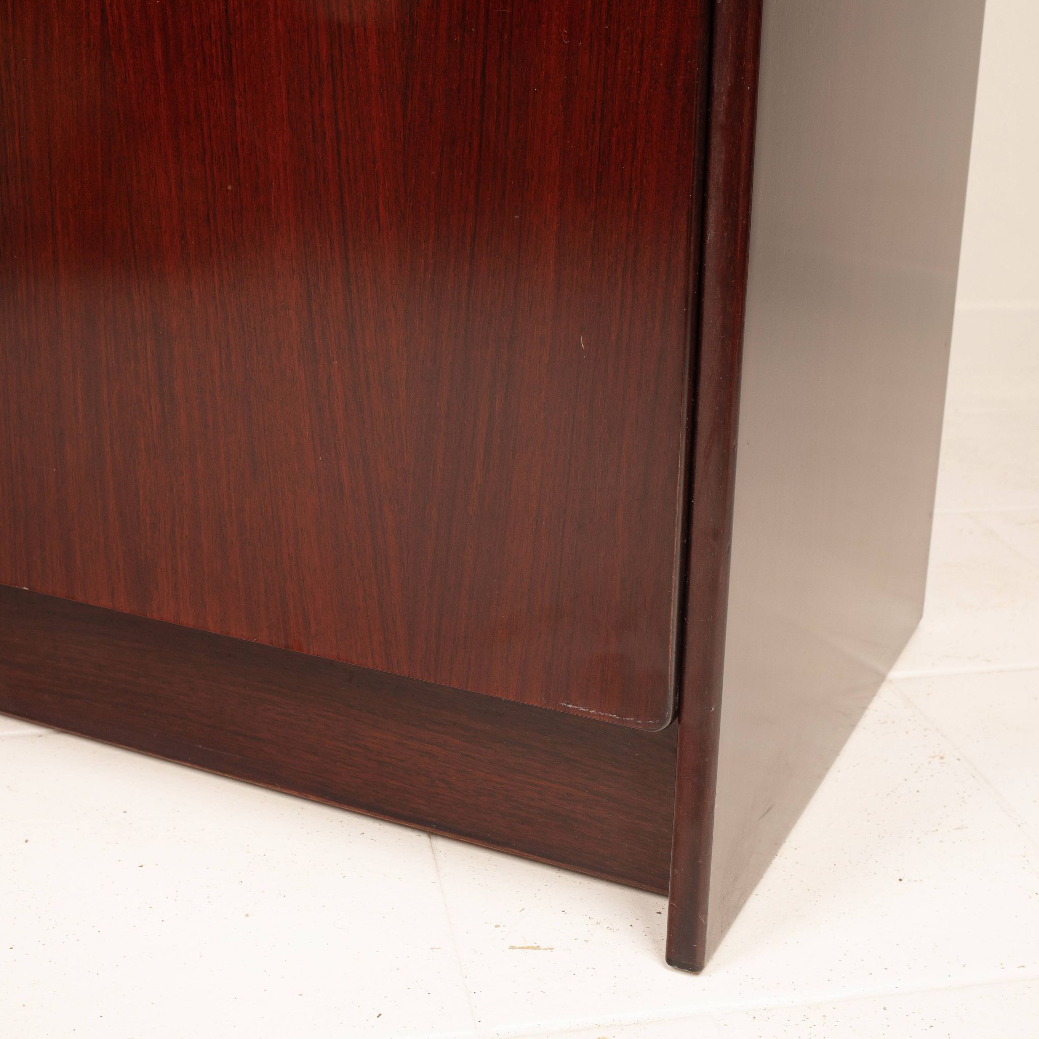 African Rosewood Daniel Cabinet by Paolo Piva for FAMA