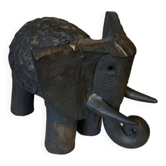 Elephant céramique D.Pouchain