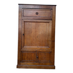 Meuble d'appoint en chêne - massif