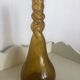 Vase soliflore en verre bullé