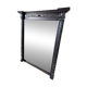 Large antique wooden mirror