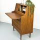 Secrétaire en teck de Chr. Møller, années 1960