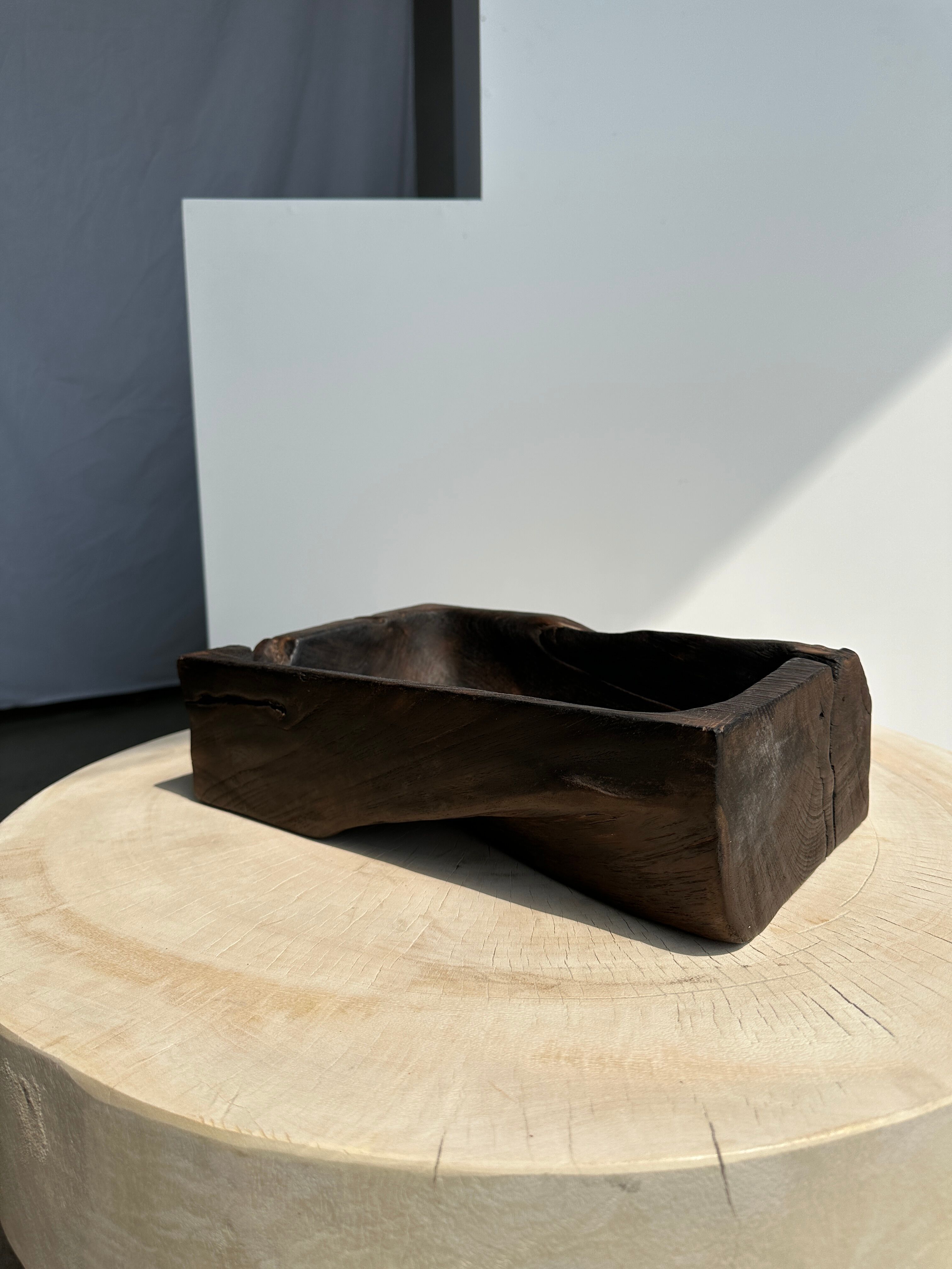 Asian teak empty pocket