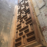 Porte ancienne espagnole en bois
