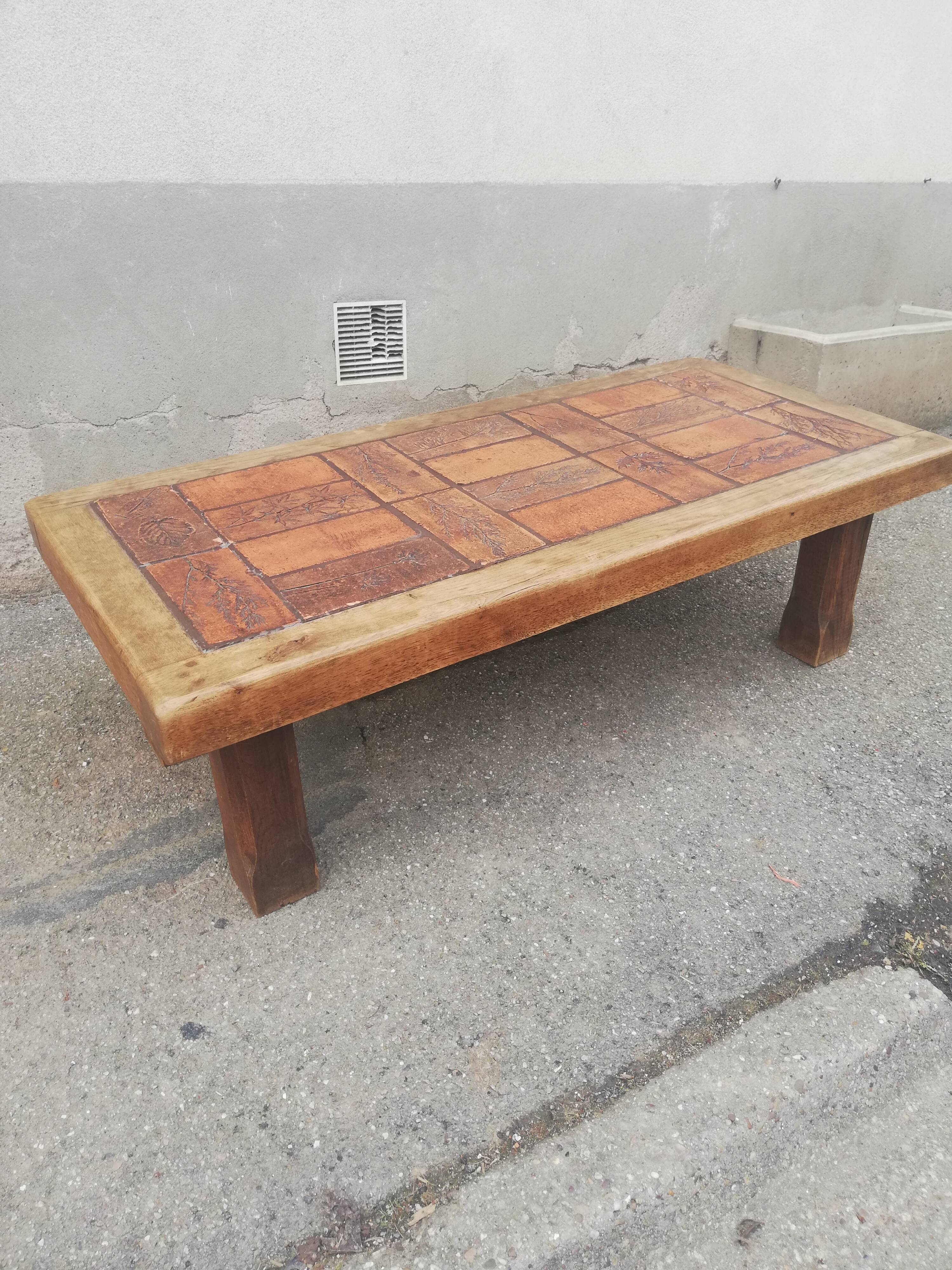 Coffee table by P. Garnier