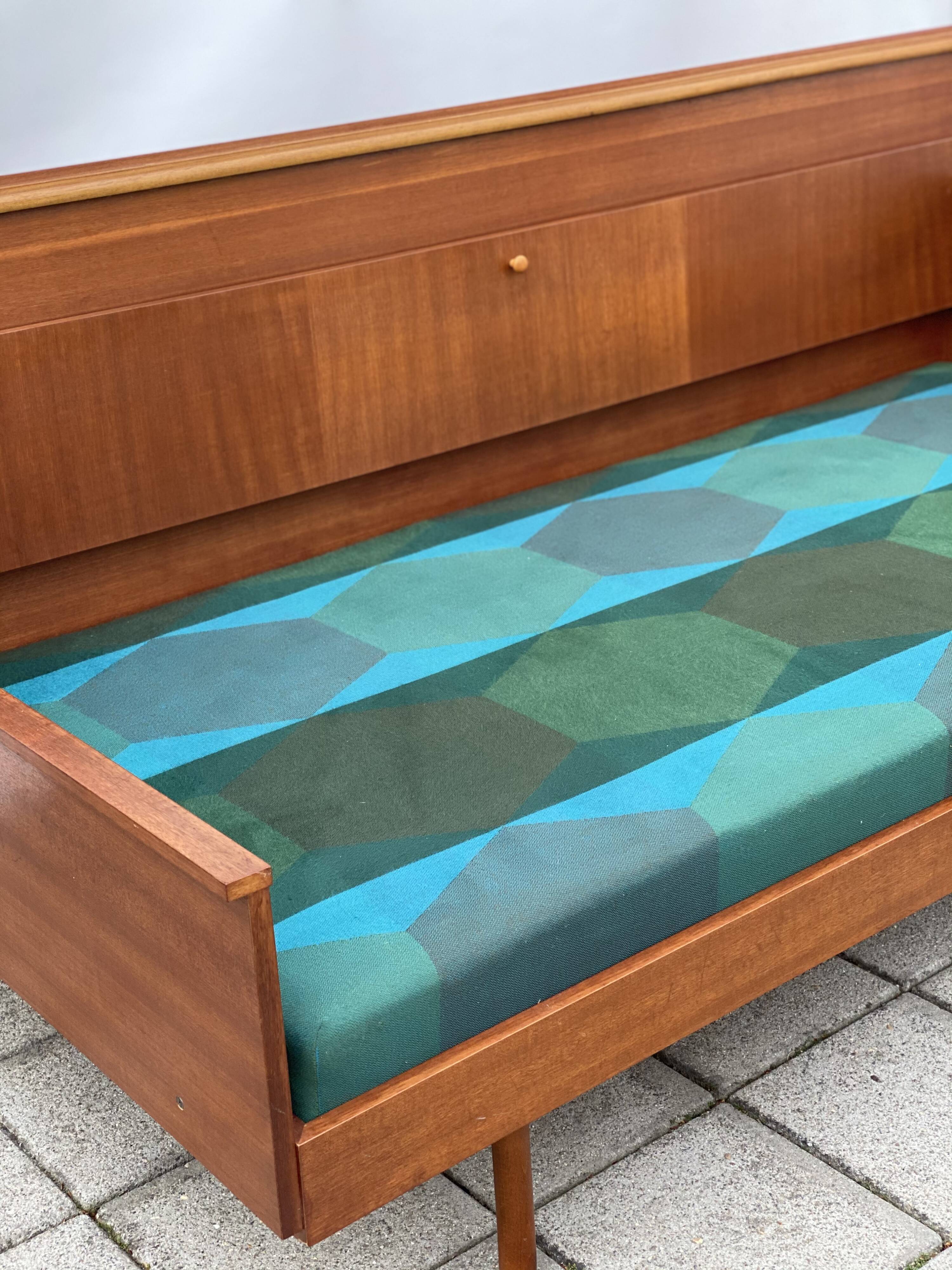 Scandinavian teak day bed