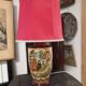 Asian ceramic lamp