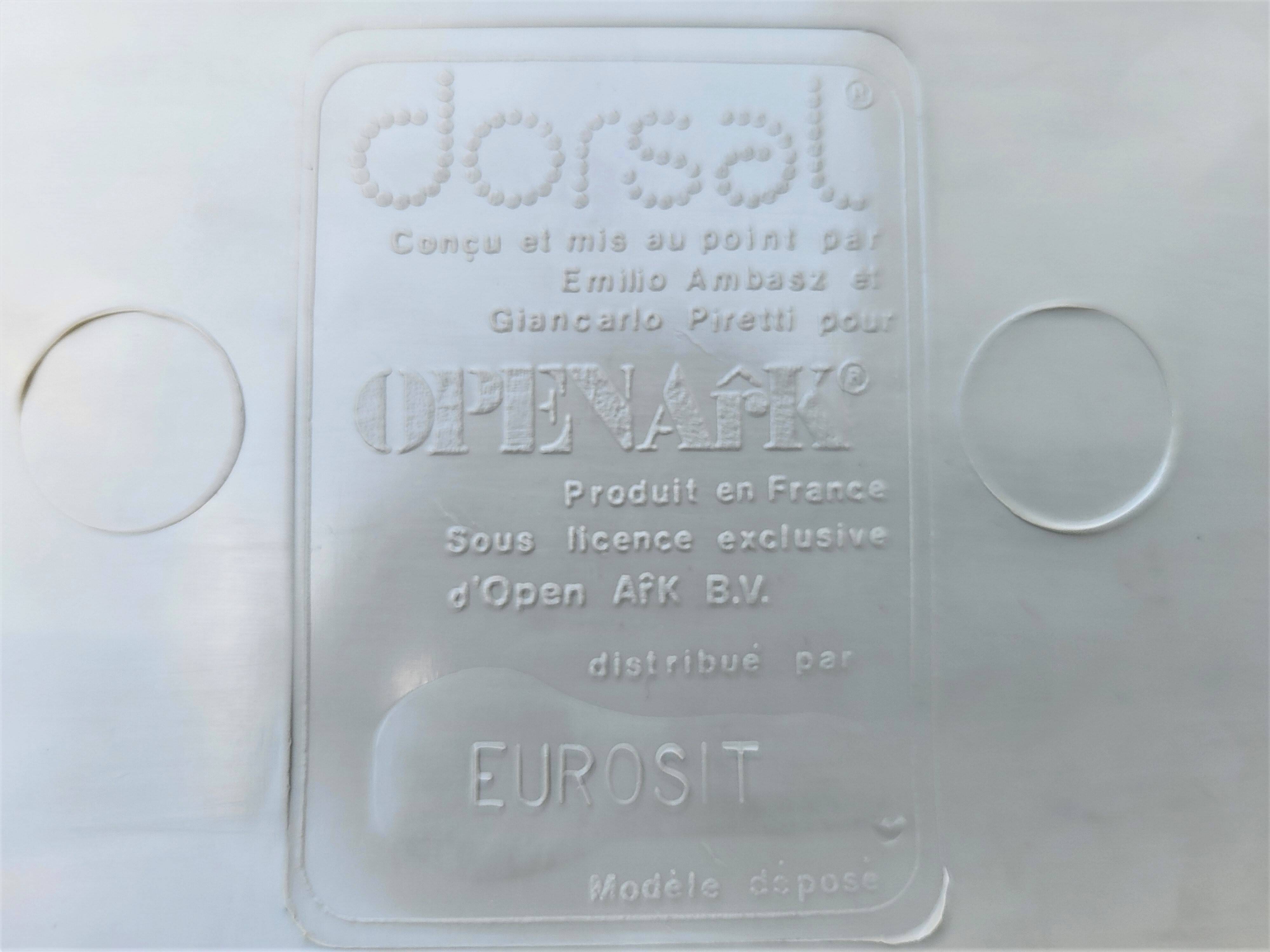 35 “dorsal” designer chair by Emilio Ambasz and Giancarlo Piretti