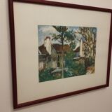 Gouache from the Jardin des Plantes in Paris