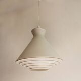1960s Milk Glass Pendant Light