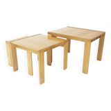 Nest of tables ‘777’ by Afra and Tobia Scarpa for Cassina, 1960