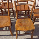 Lot of 9 chairs bistro Luterma