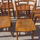 Lot de 9 chaises bistrot Luterma