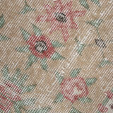 3x6 Shades Of Beige Turkish Rug, 204x106Cm