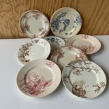 8 Terre de Fer plates