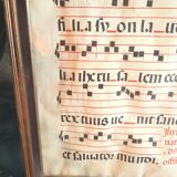 Antiphonal page 17th century