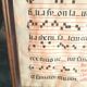 Antiphonal page 17th century