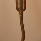 Vintage model F415 floor lamp in gold metal, Saint Germain Lumière edition, 1970
