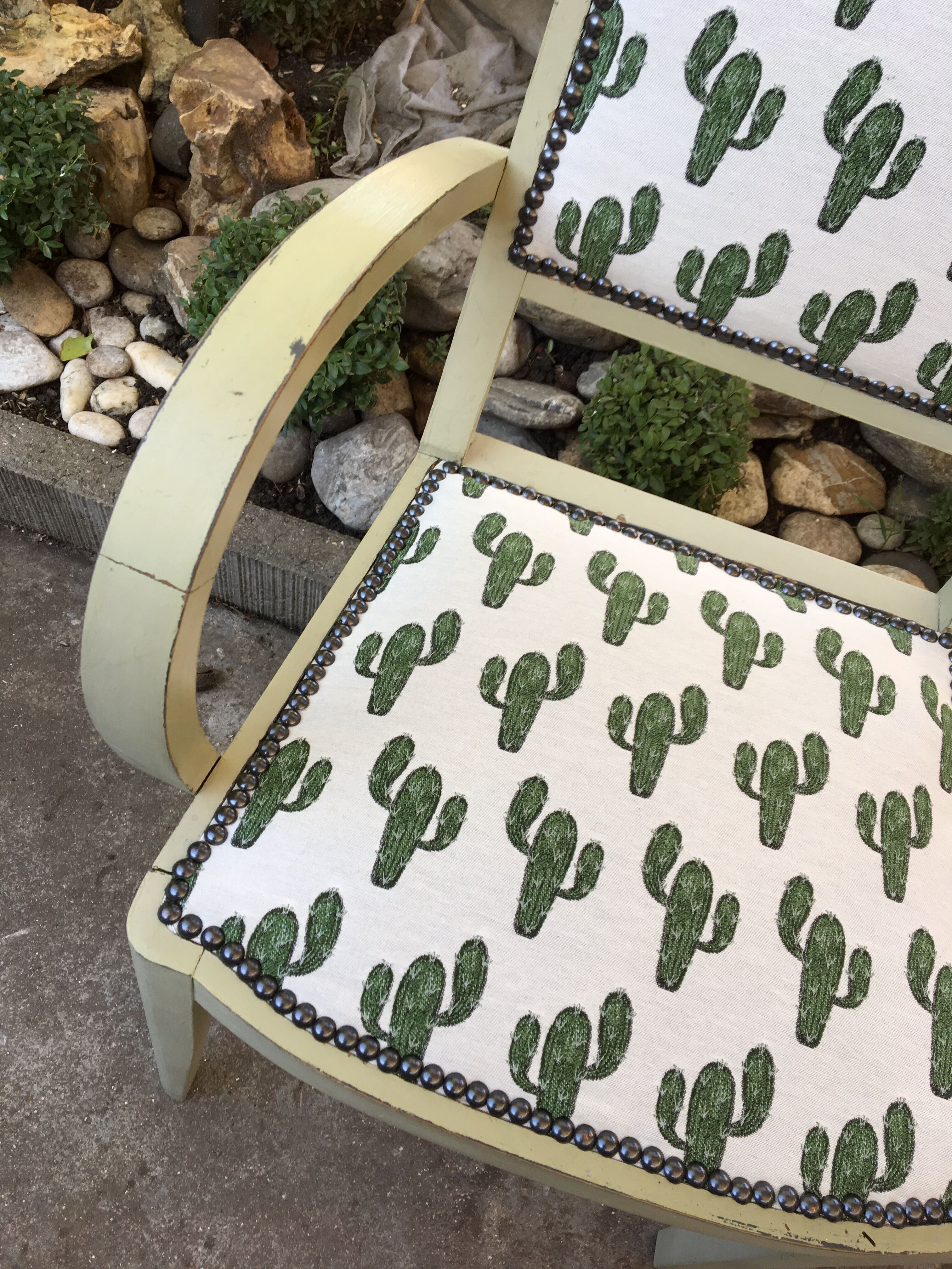 Art Deco bridge chair