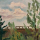 Landscape signed Dupont 20th century