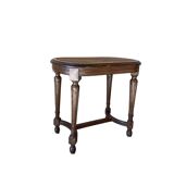 Louis XVI style caned piano stool