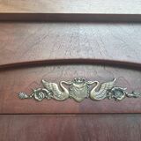 Petite armoire style Empire en acajou