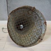 Metal lamp, industrial style, 1950s