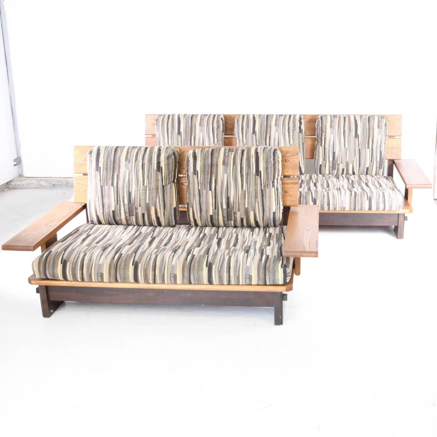 Pair of Japanese sofas