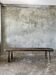 Grande table basse arrondie en teck asiatique ancien