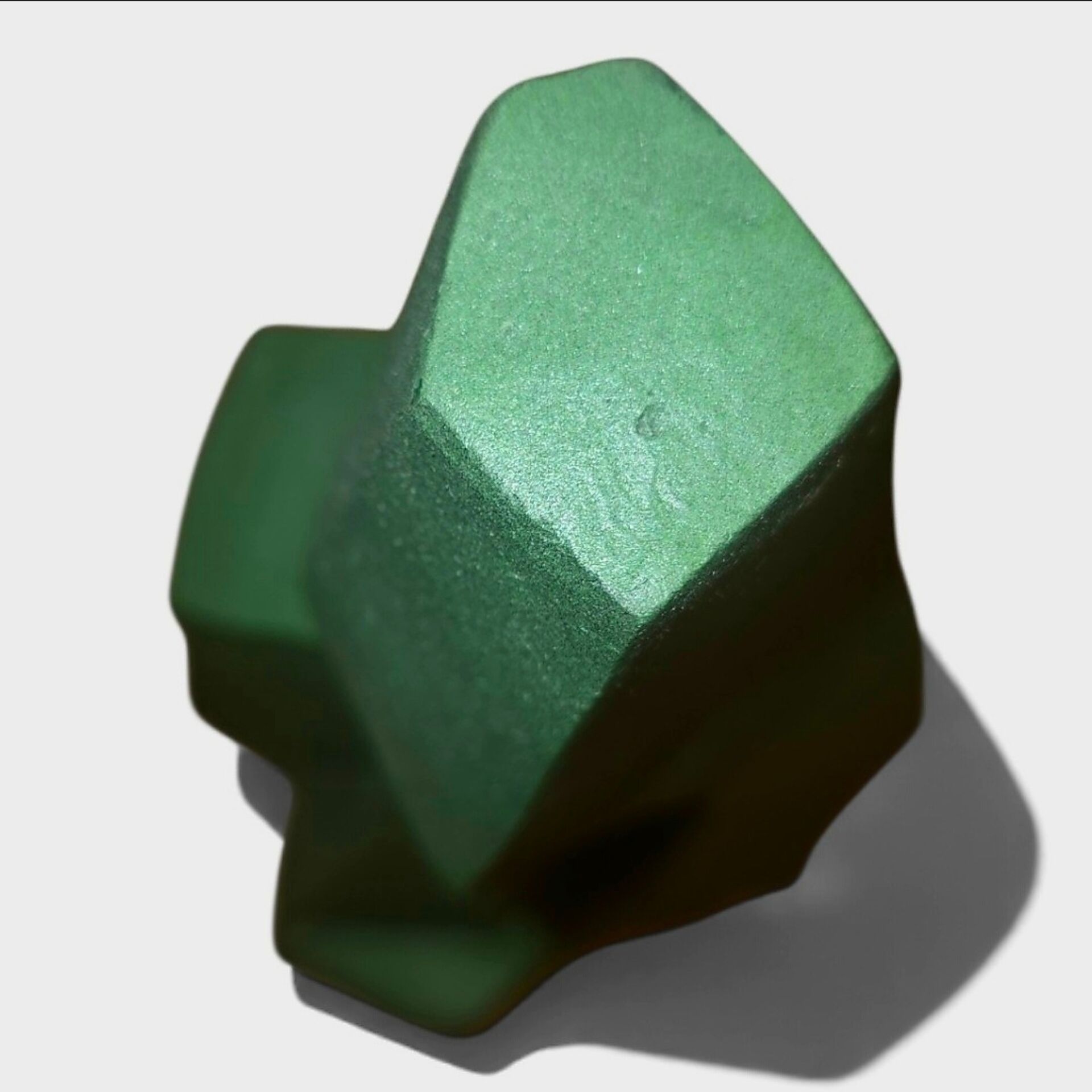 Sculpture cubiste « Bronze Vert » – Jean Pheghé (Circa 1950)
