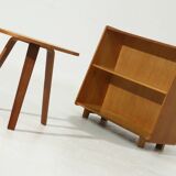 Round Tripod Side Table by Cor Alons for Gouda den Boer 1950s