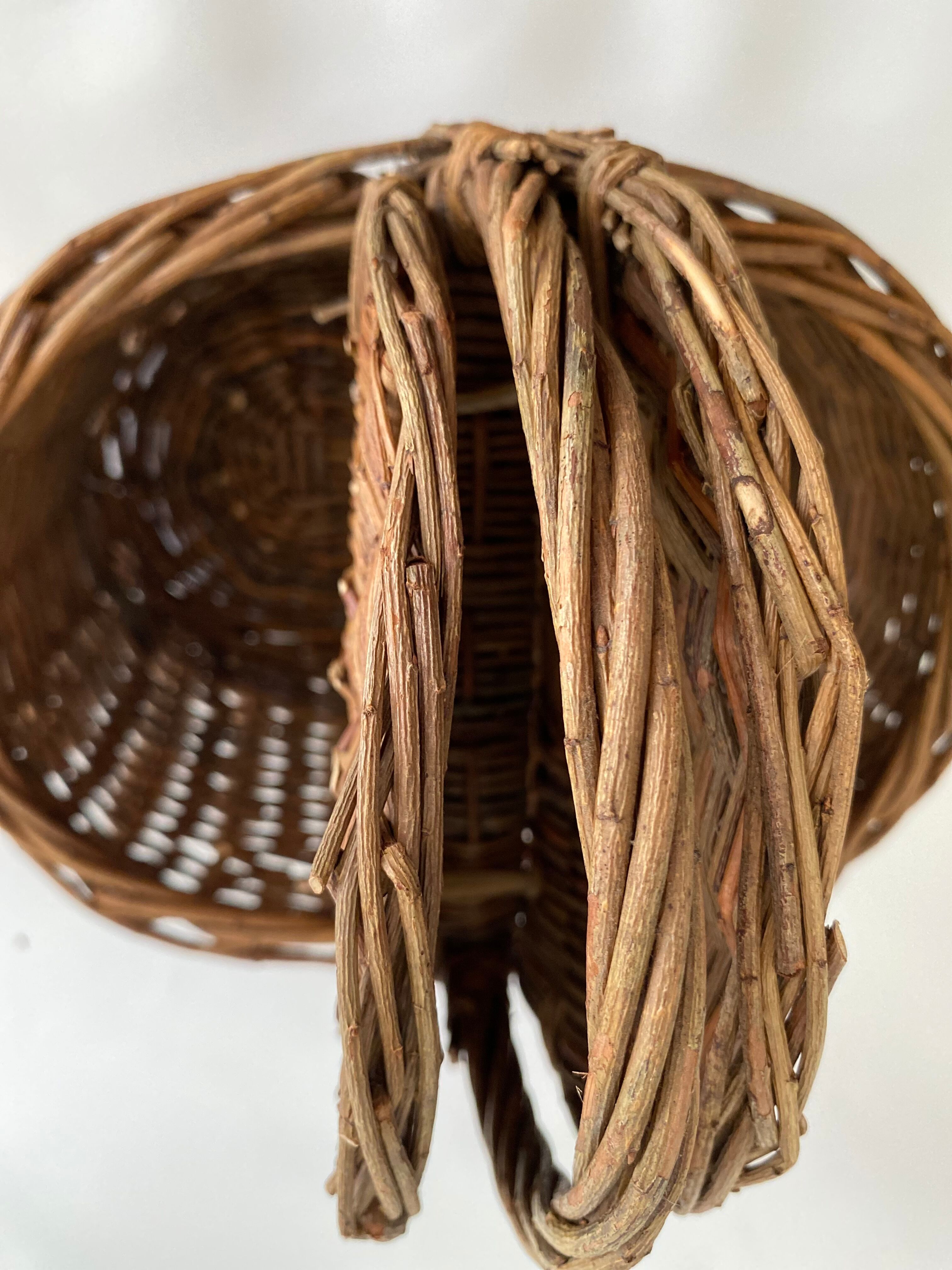 Double opening basket