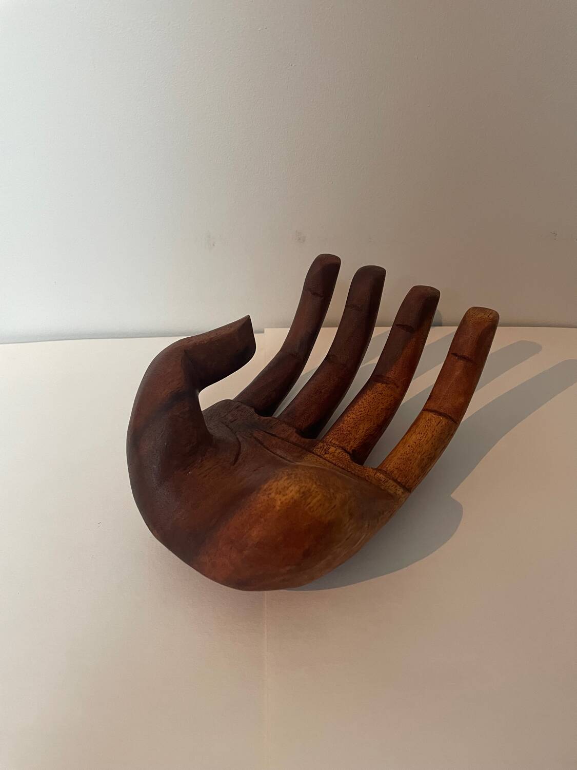 Vide poche baguier en bois