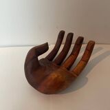 Vide poche baguier en bois