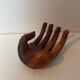 Wooden ring holder tray
