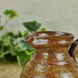 Pichet en grès signé Baudat